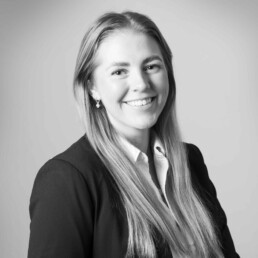 Portrait of legal secretary Andrine Kjøsterud Burud
